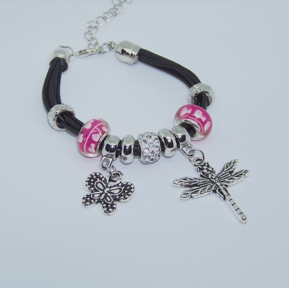 Beaded Charm Bracelet